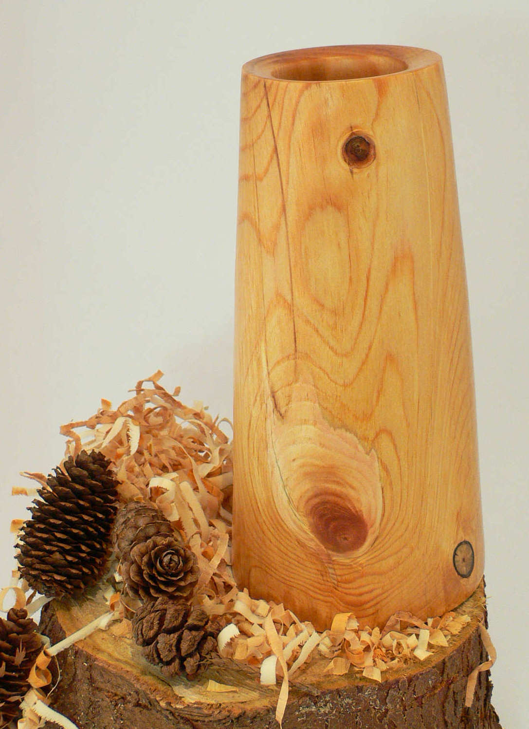 Wood art by Chris Rymer of Inside Out Wood Art made from - Eucalyptus