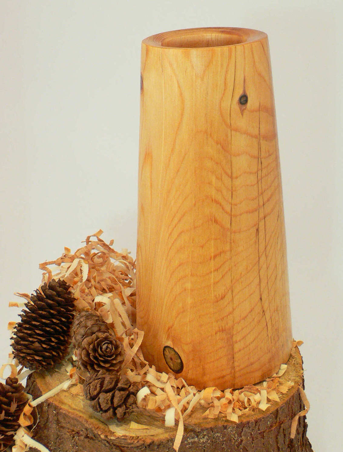 Wood art by Chris Rymer of Inside Out Wood Art made from - Eucalyptus