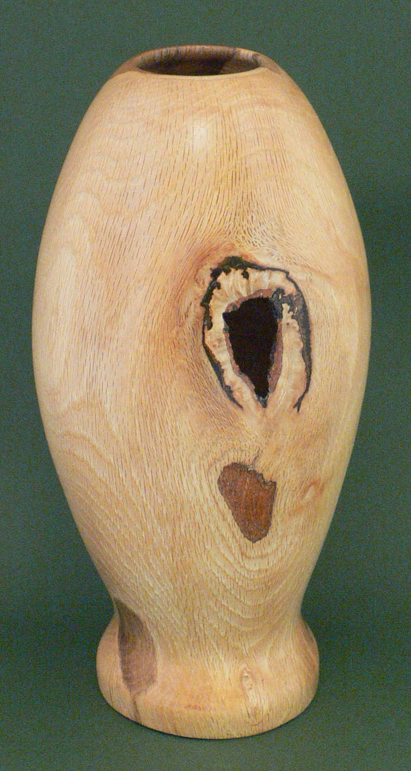Wood art by Chris Rymer of Inside Out Wood Art made from - Oak