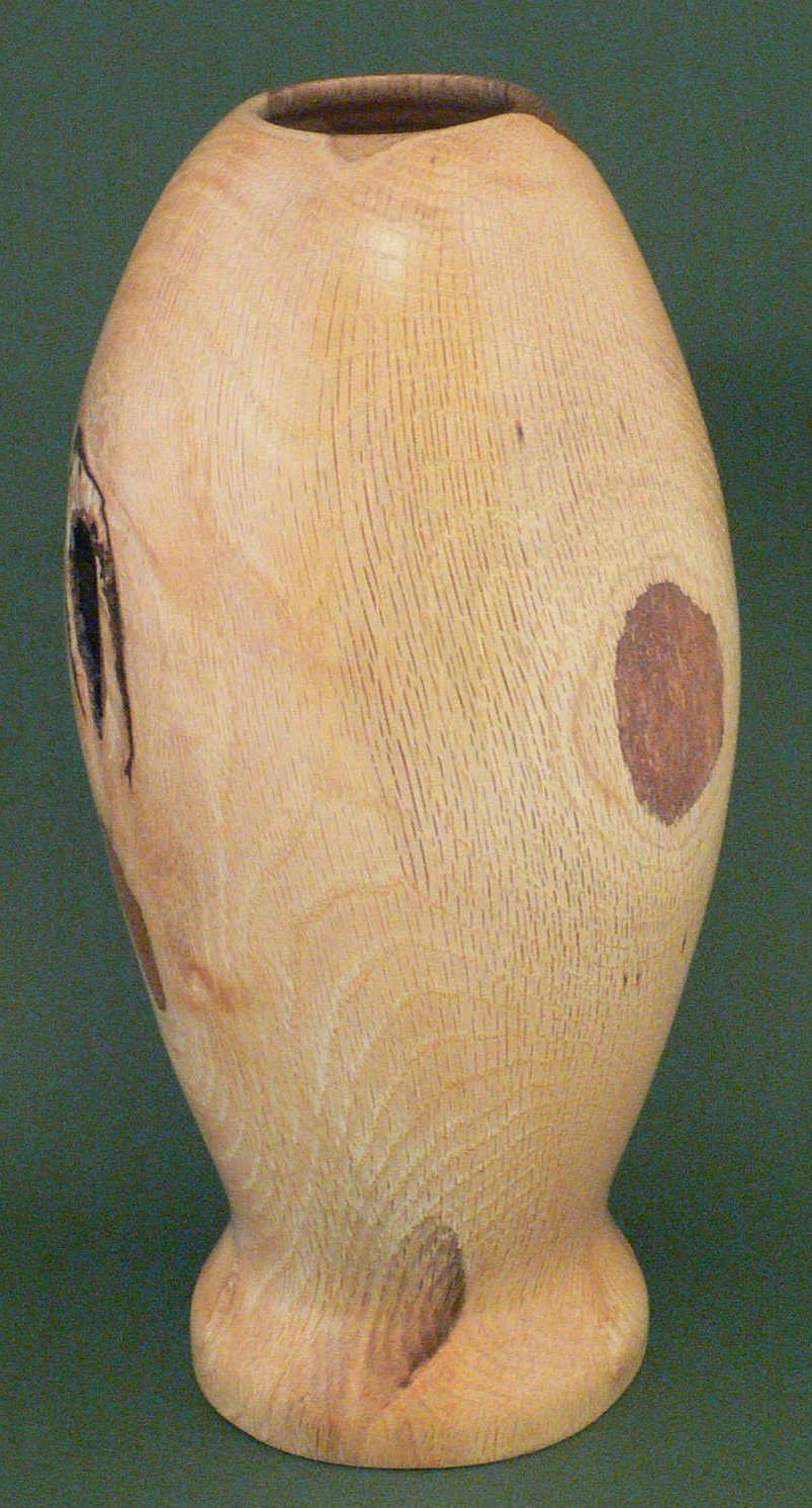 Wood art by Chris Rymer of Inside Out Wood Art made from - Oak