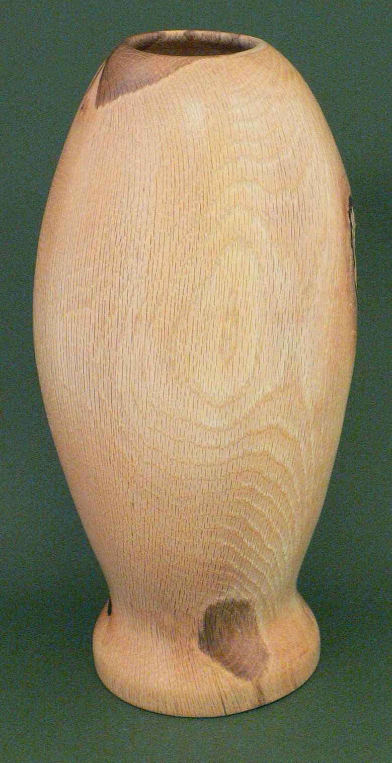 Wood art by Chris Rymer of Inside Out Wood Art made from - Oak