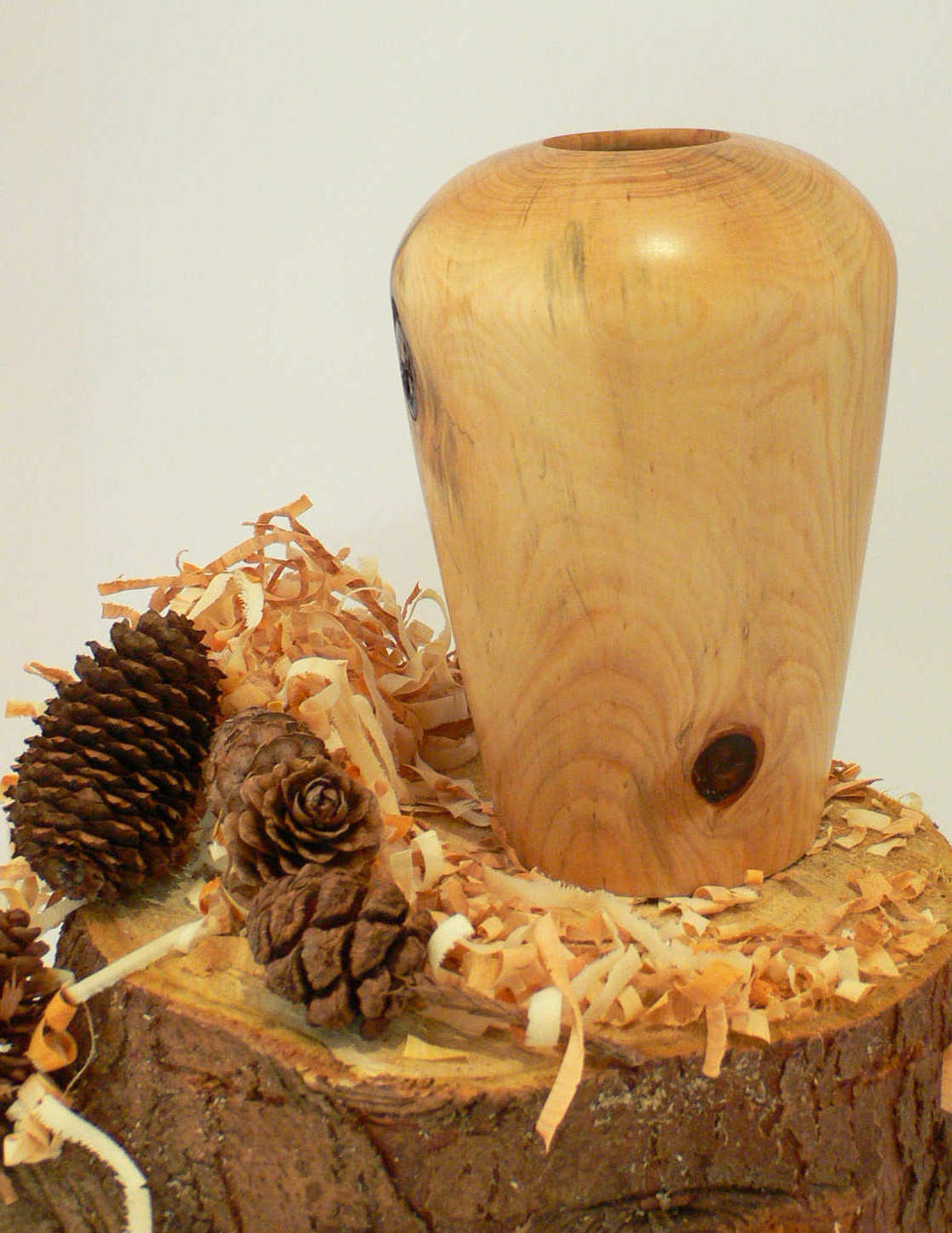 Wood art by Chris Rymer of Inside Out Wood Art made from - Monkey Puzzle