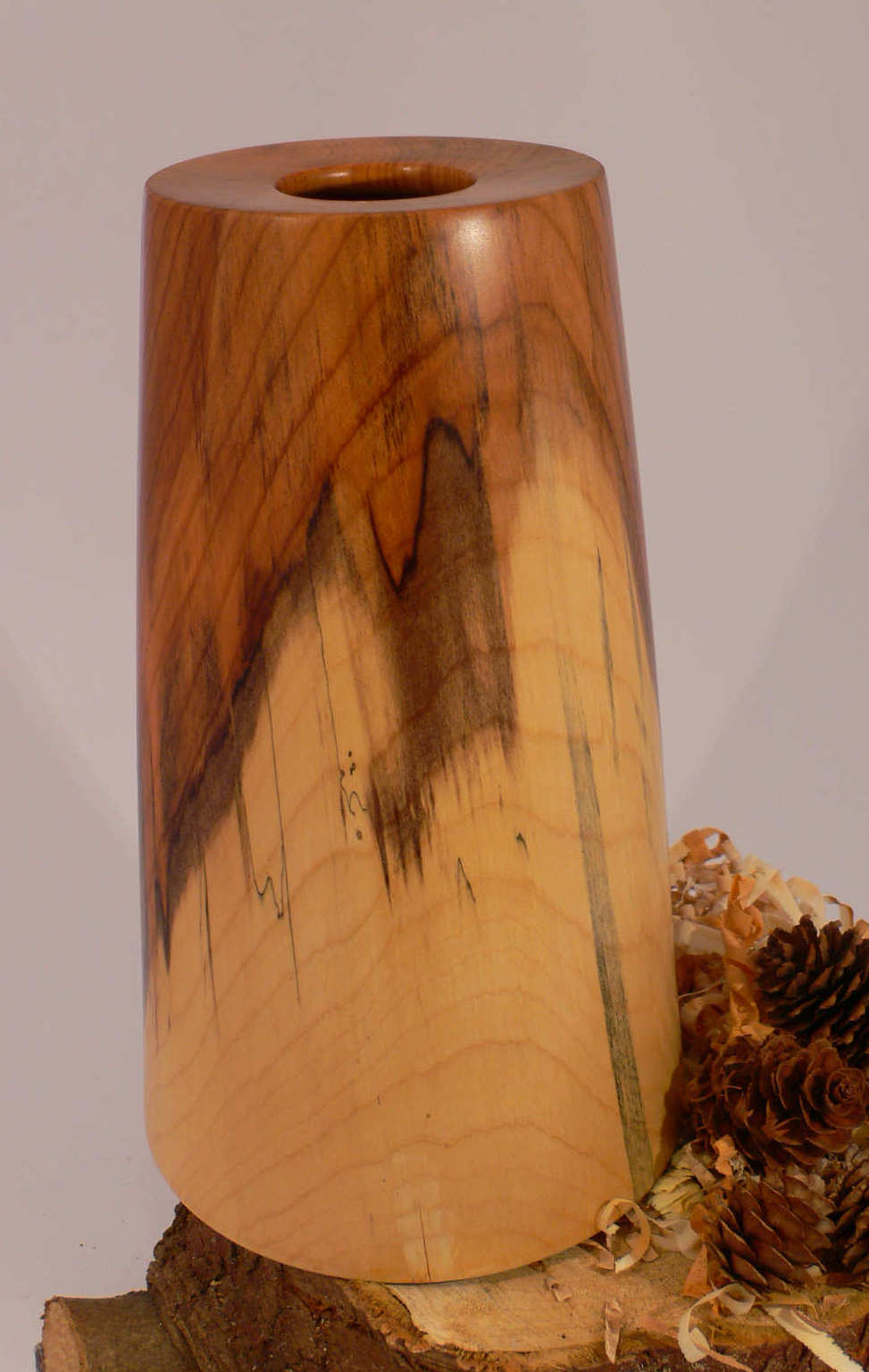 Wood art by Chris Rymer of Inside Out Wood Art made from - Yew