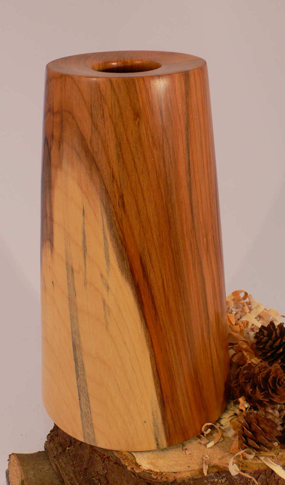Wood art by Chris Rymer of Inside Out Wood Art made from - Yew