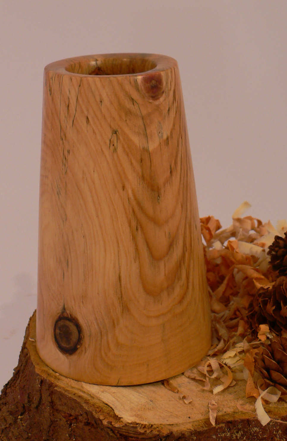 Wood art by Chris Rymer of Inside Out Wood Art made from - Monkey Puzzle