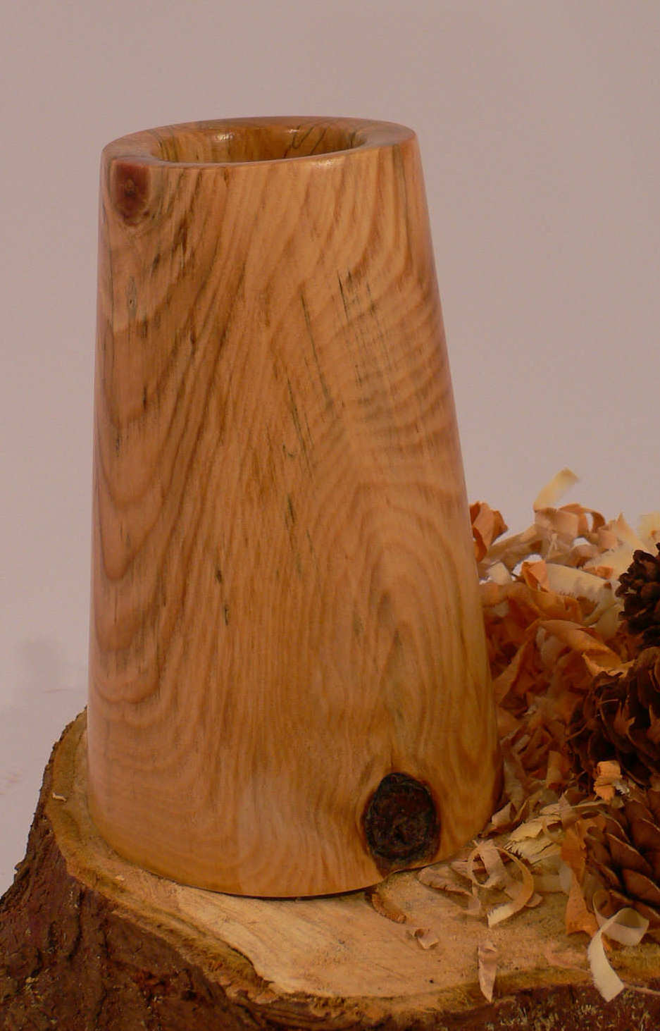 Wood art by Chris Rymer of Inside Out Wood Art made from - Monkey Puzzle