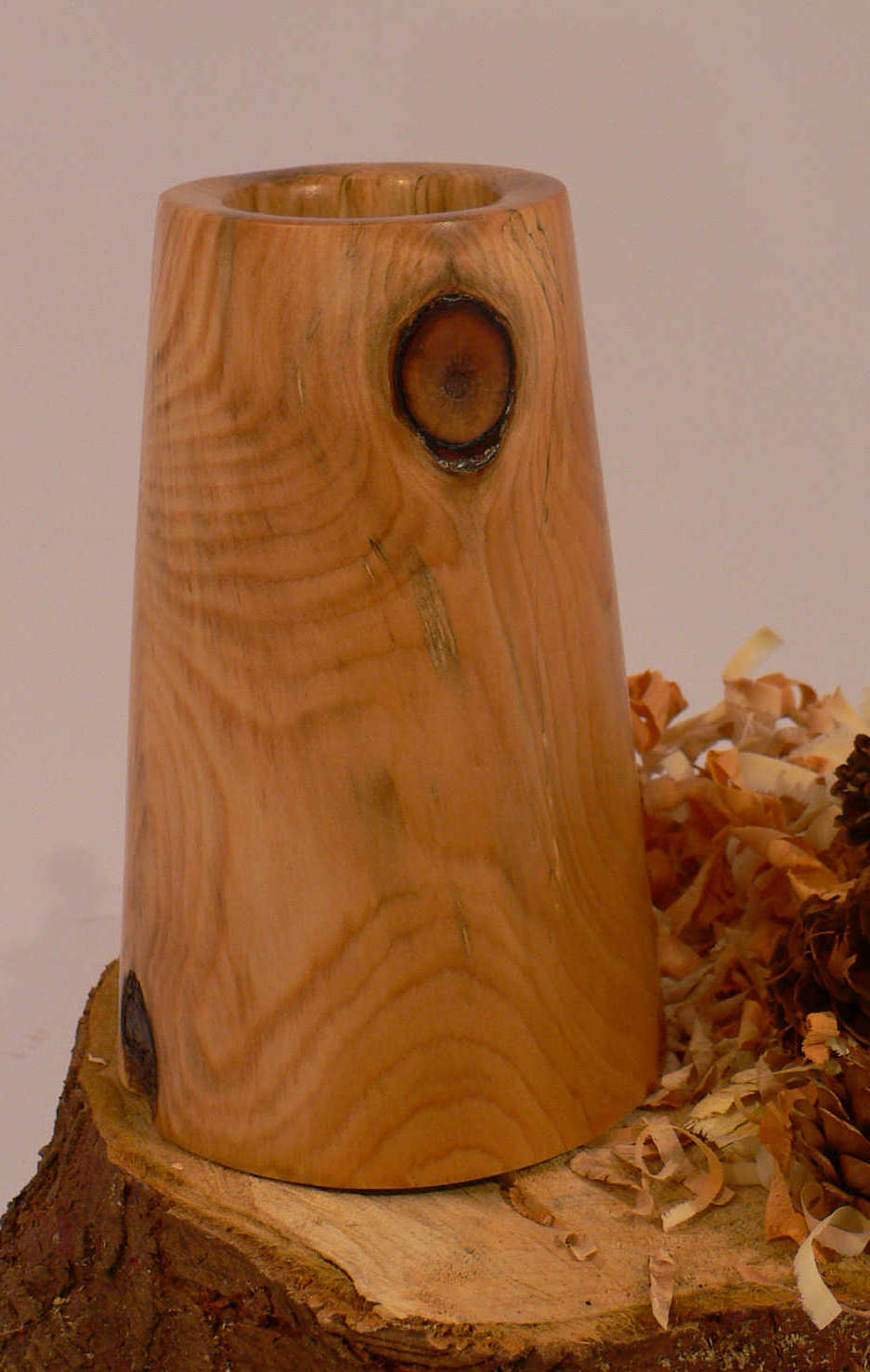 Wood art by Chris Rymer of Inside Out Wood Art made from - Monkey Puzzle