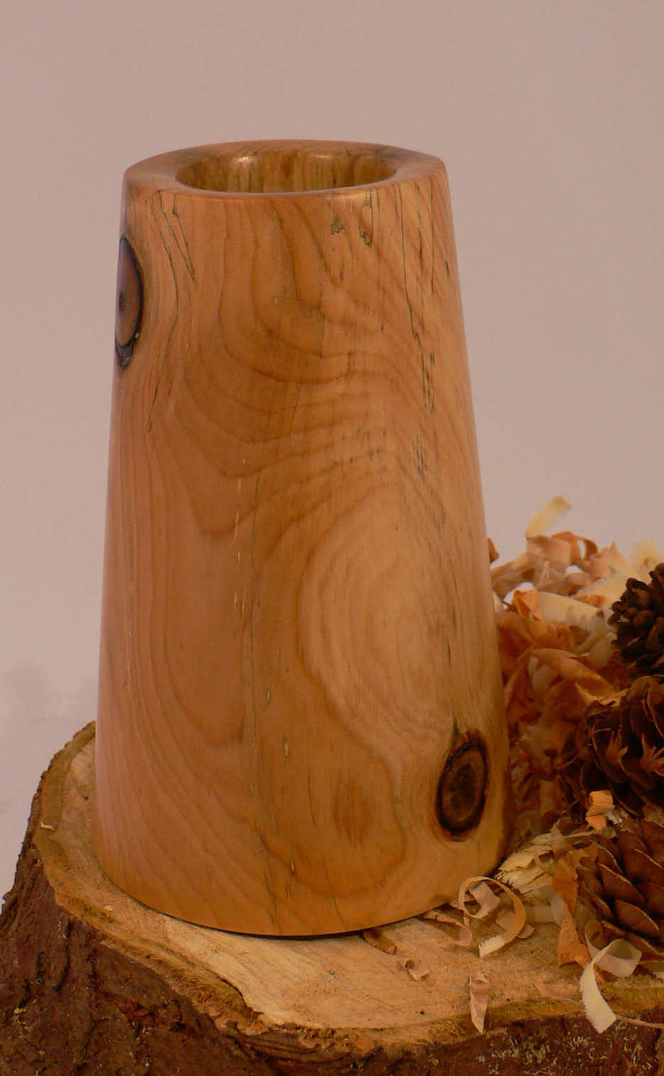 Wood art by Chris Rymer of Inside Out Wood Art made from - Monkey Puzzle