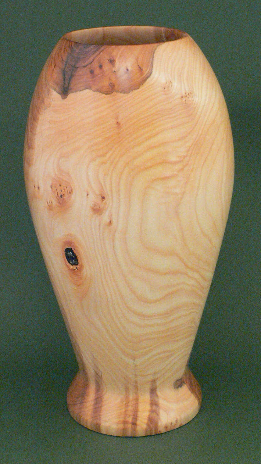 Wood art by Chris Rymer of Inside Out Wood Art made from - Cedar