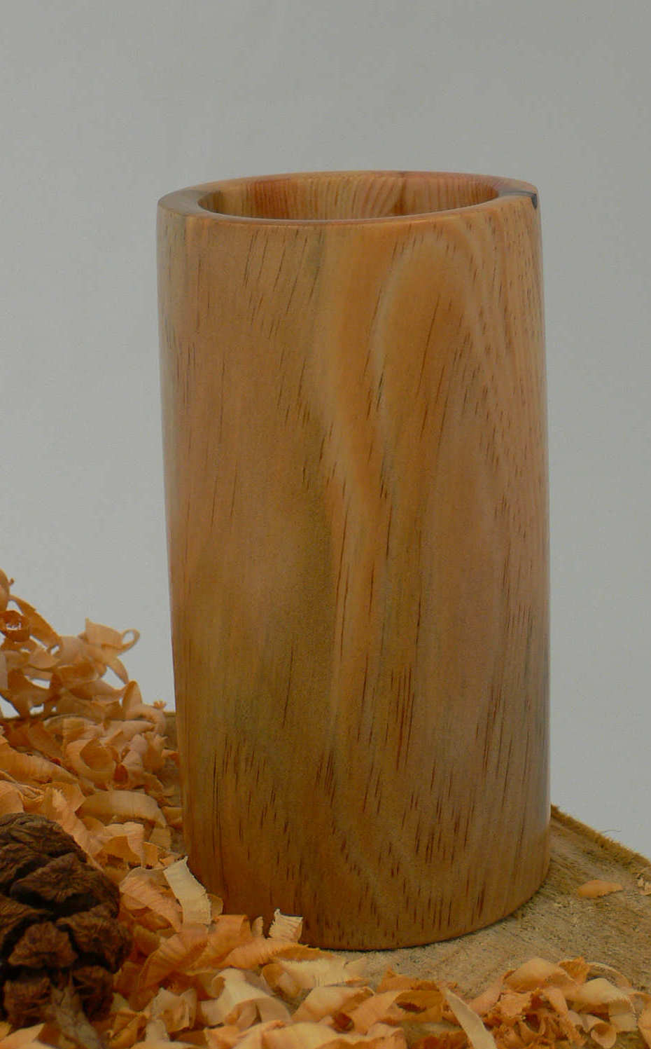 Wood art by Chris Rymer of Inside Out Wood Art made from - Pine