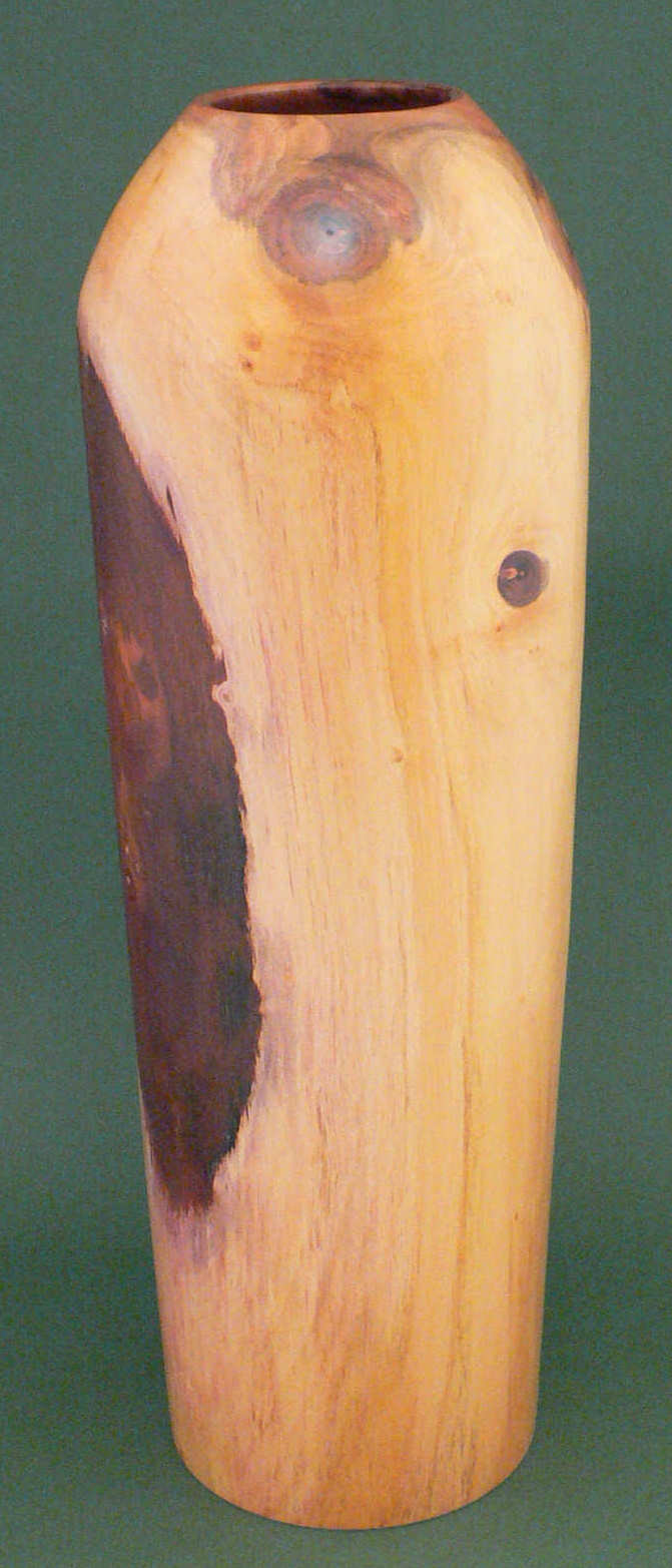Wood art by Chris Rymer of Inside Out Wood Art made from - Plum