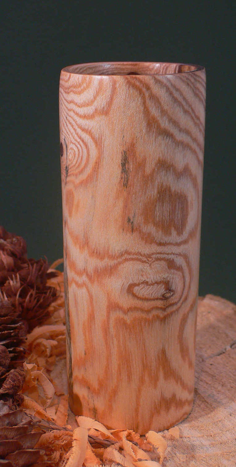 Wood art by Chris Rymer of Inside Out Wood Art made from - Laburnum