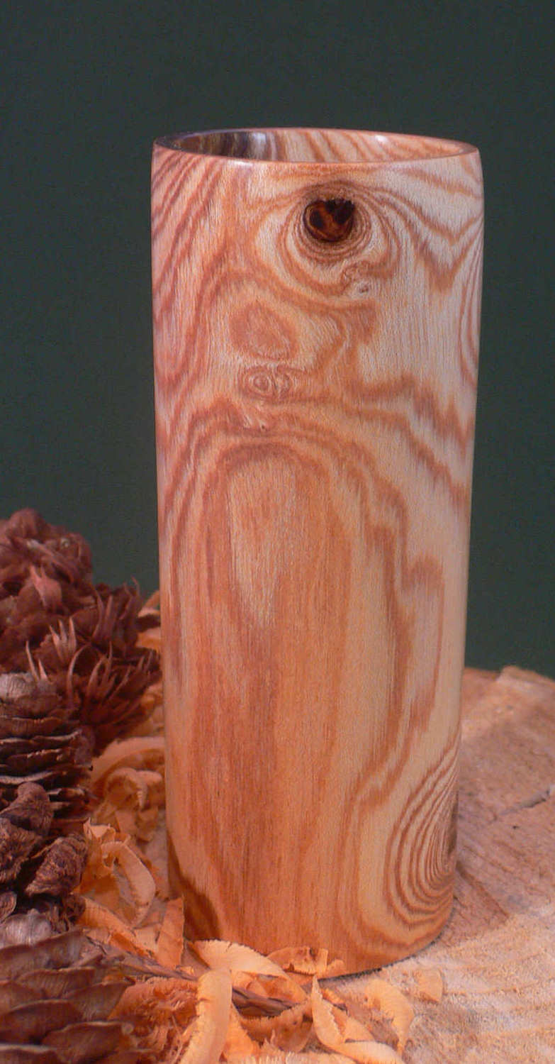 Wood art by Chris Rymer of Inside Out Wood Art made from - Laburnum