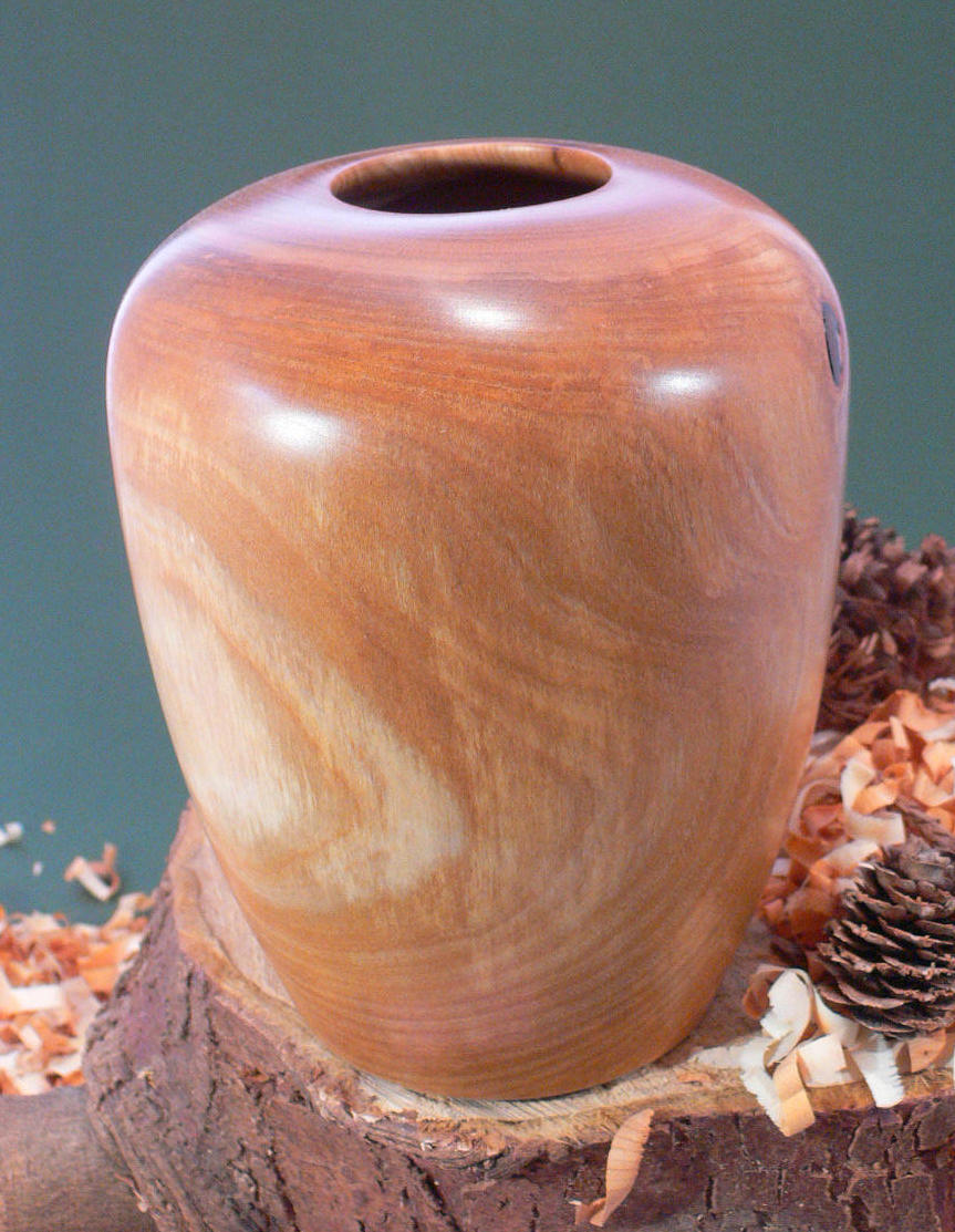 Wood art by Chris Rymer of Inside Out Wood Art made from - Cherry