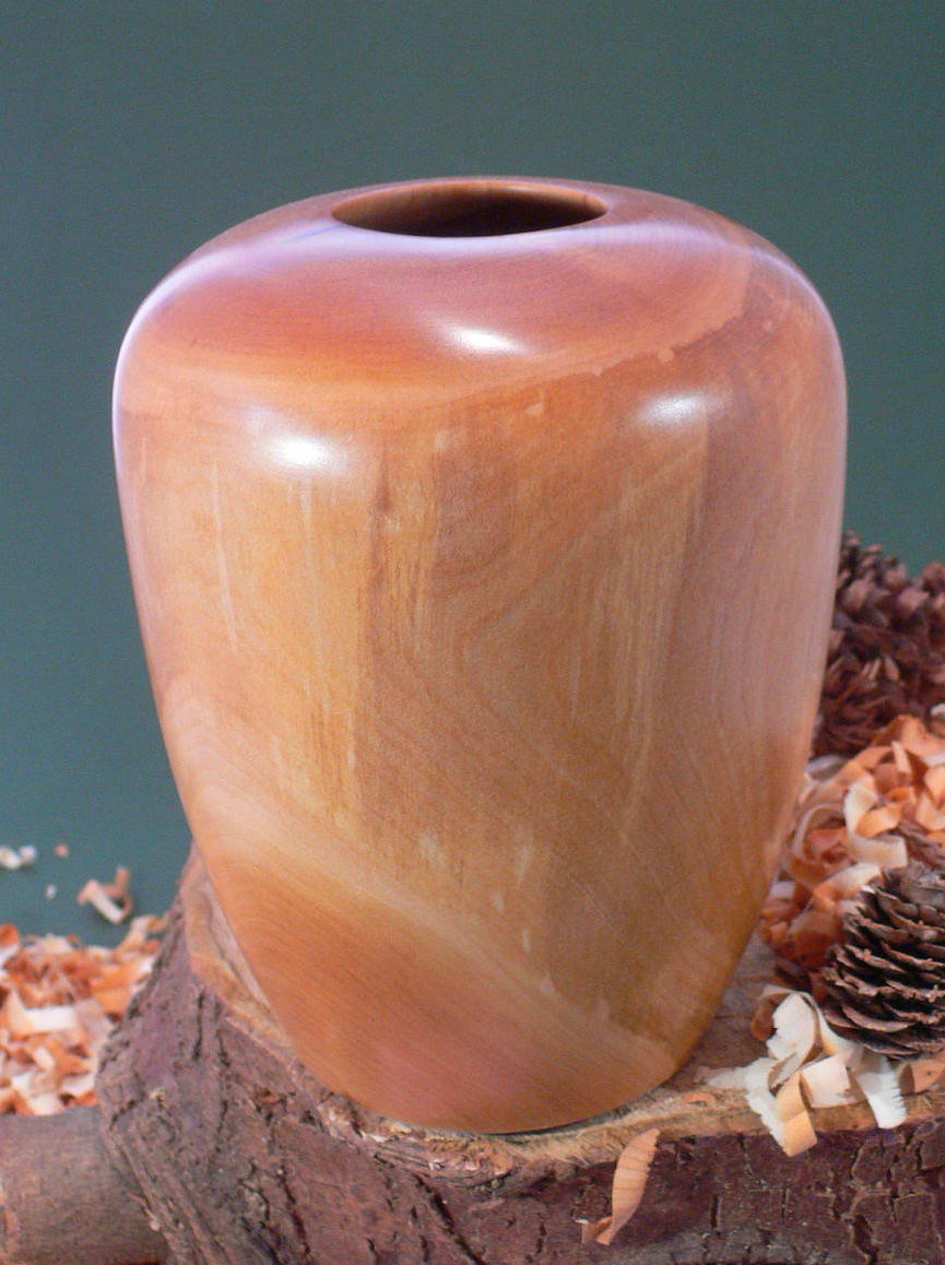 Wood art by Chris Rymer of Inside Out Wood Art made from - Cherry