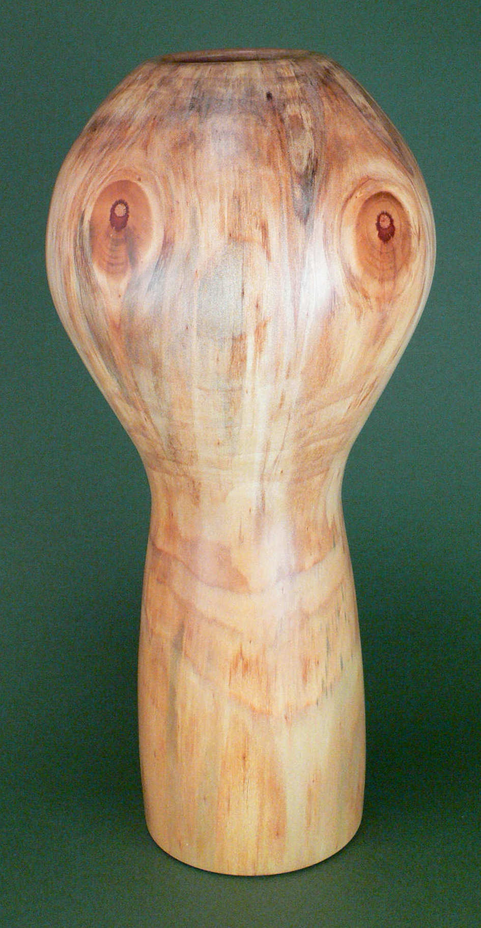 Image showing an example of a monkey puzzle hollow form vessel Image showing an example of a monkey puzzle hollow form vessel