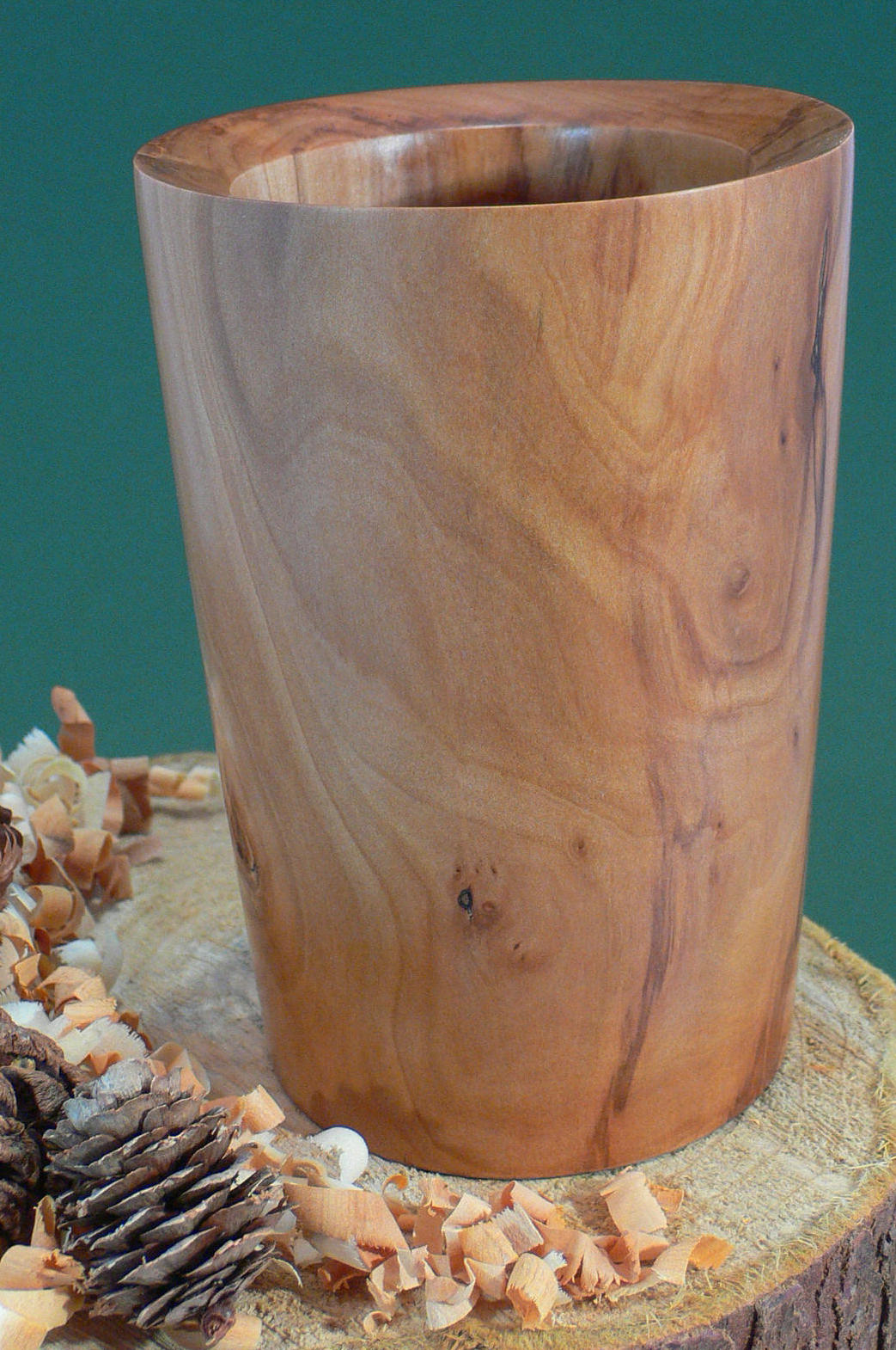 Wood art by Chris Rymer of Inside Out Wood Art made from - Apple