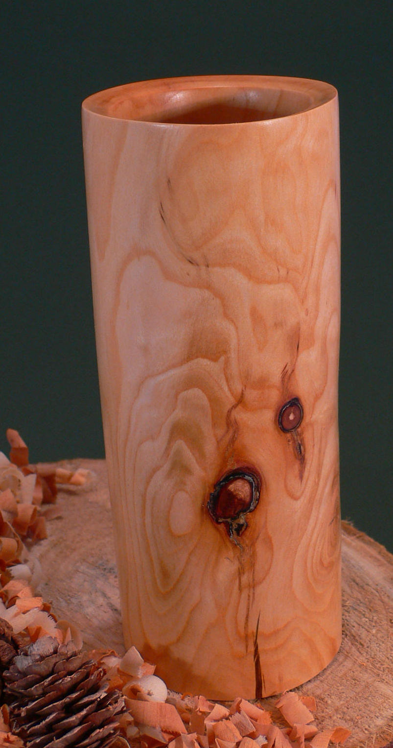 Wood art by Chris Rymer of Inside Out Wood Art made from - Mirabelle Plum
