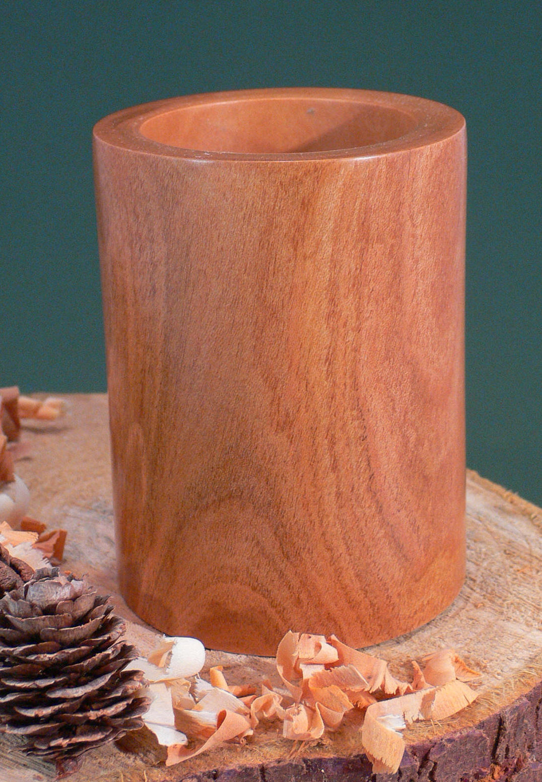 Wood art by Chris Rymer of Inside Out Wood Art made from - Cherry