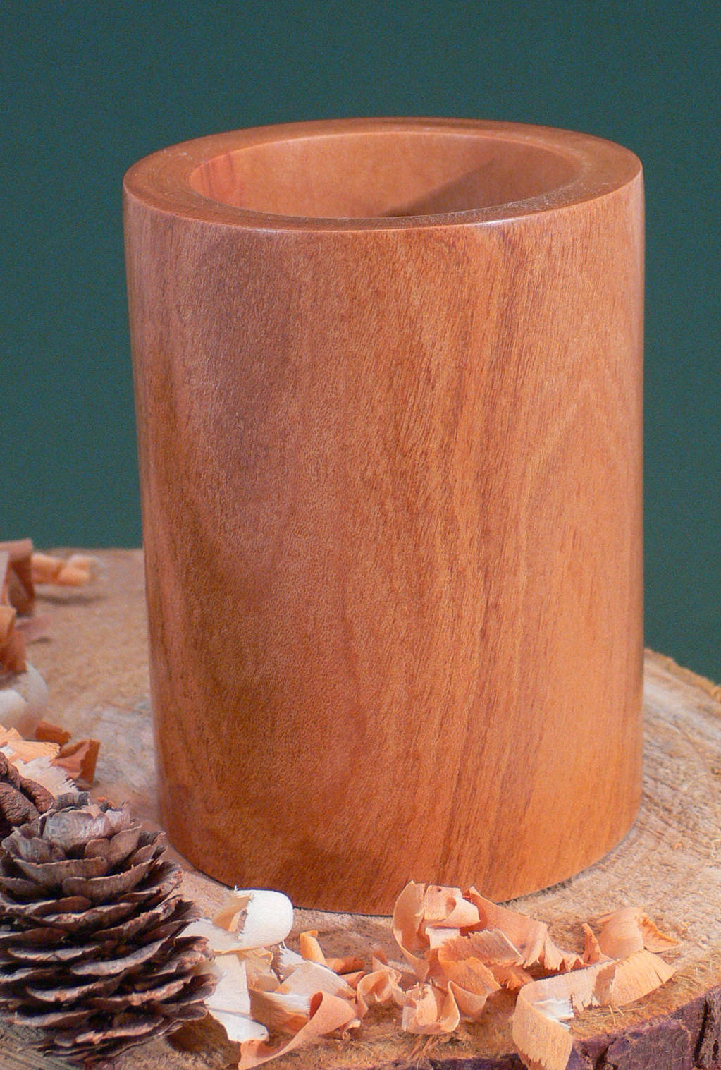 Wood art by Chris Rymer of Inside Out Wood Art made from - Cherry