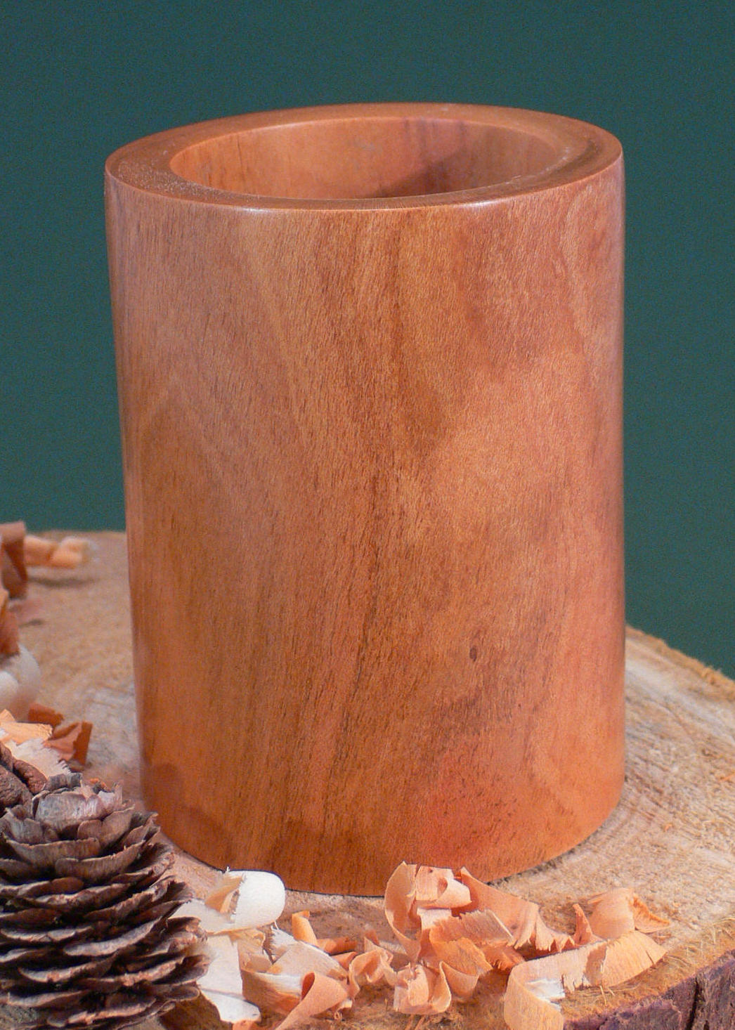 Wood art by Chris Rymer of Inside Out Wood Art made from - Cherry