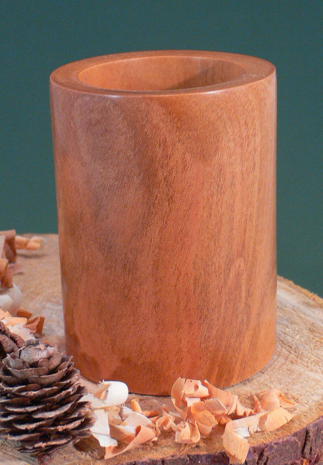 Wood art by Chris Rymer of Inside Out Wood Art made from - Cherry