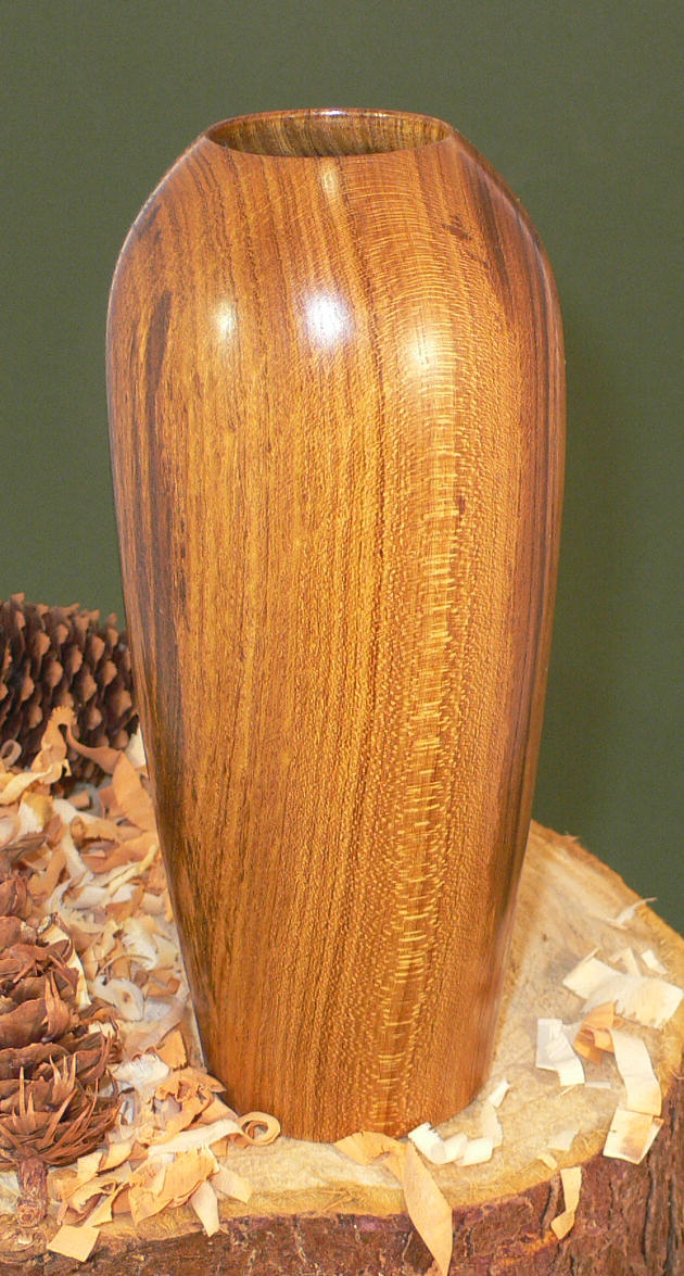 Wood art by Chris Rymer of Inside Out Wood Art made from - Laburnum