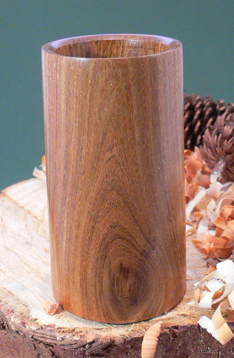 Wood art by Chris Rymer of Inside Out Wood Art made from - Laburnum