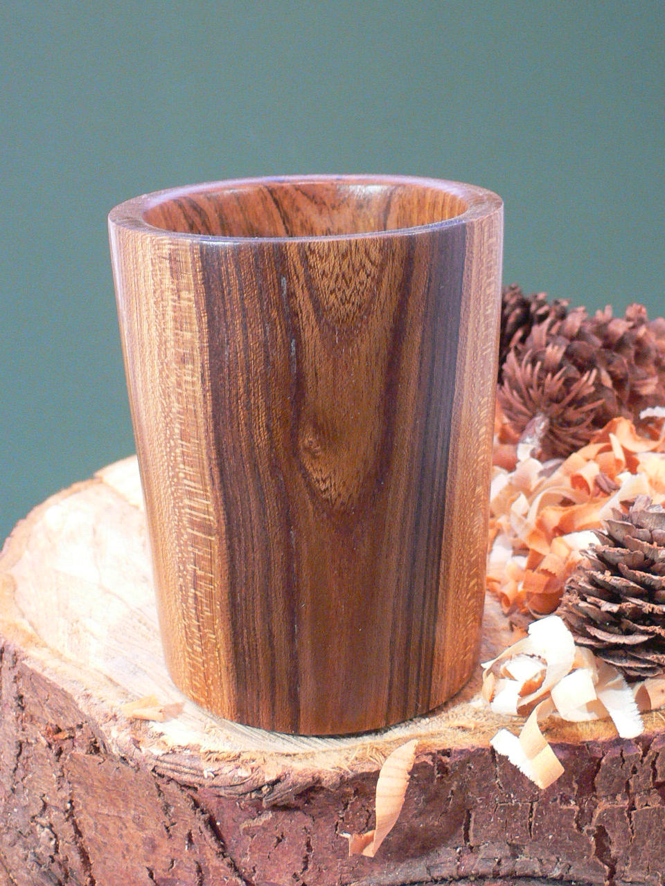 Wood art by Chris Rymer of Inside Out Wood Art made from - Laburnum