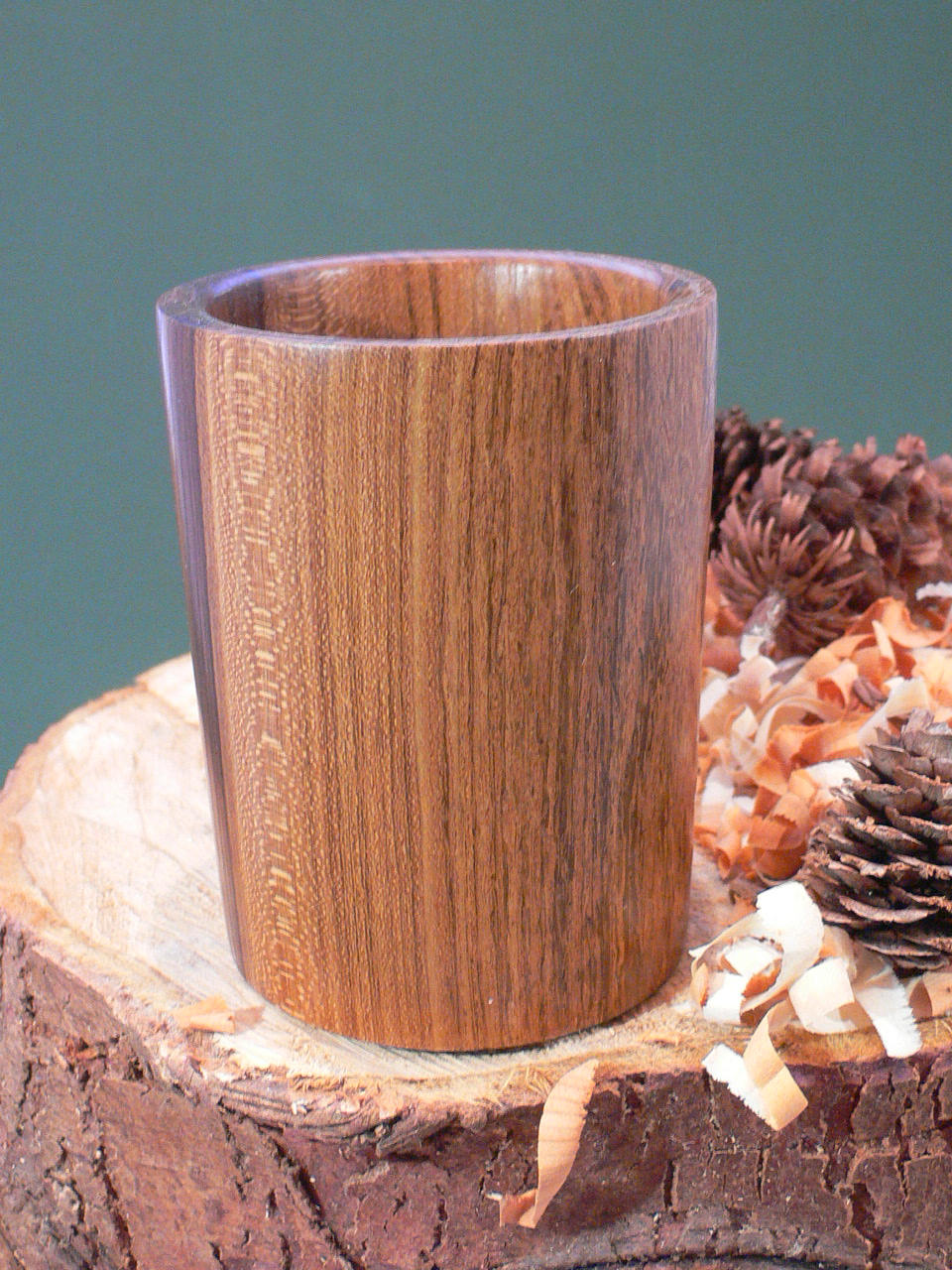 Wood art by Chris Rymer of Inside Out Wood Art made from - Laburnum