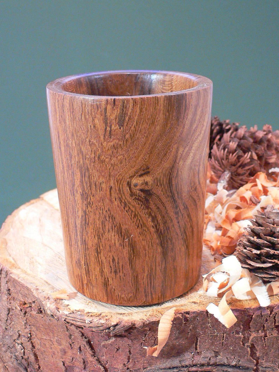 Wood art by Chris Rymer of Inside Out Wood Art made from - Laburnum