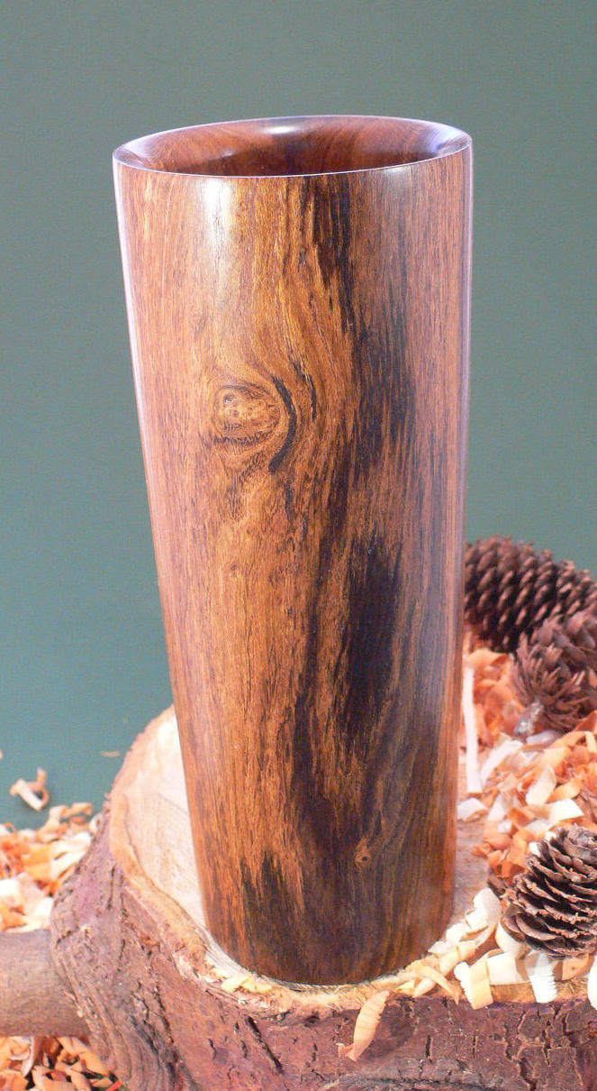 Wood art by Chris Rymer of Inside Out Wood Art made from - Laburnum
