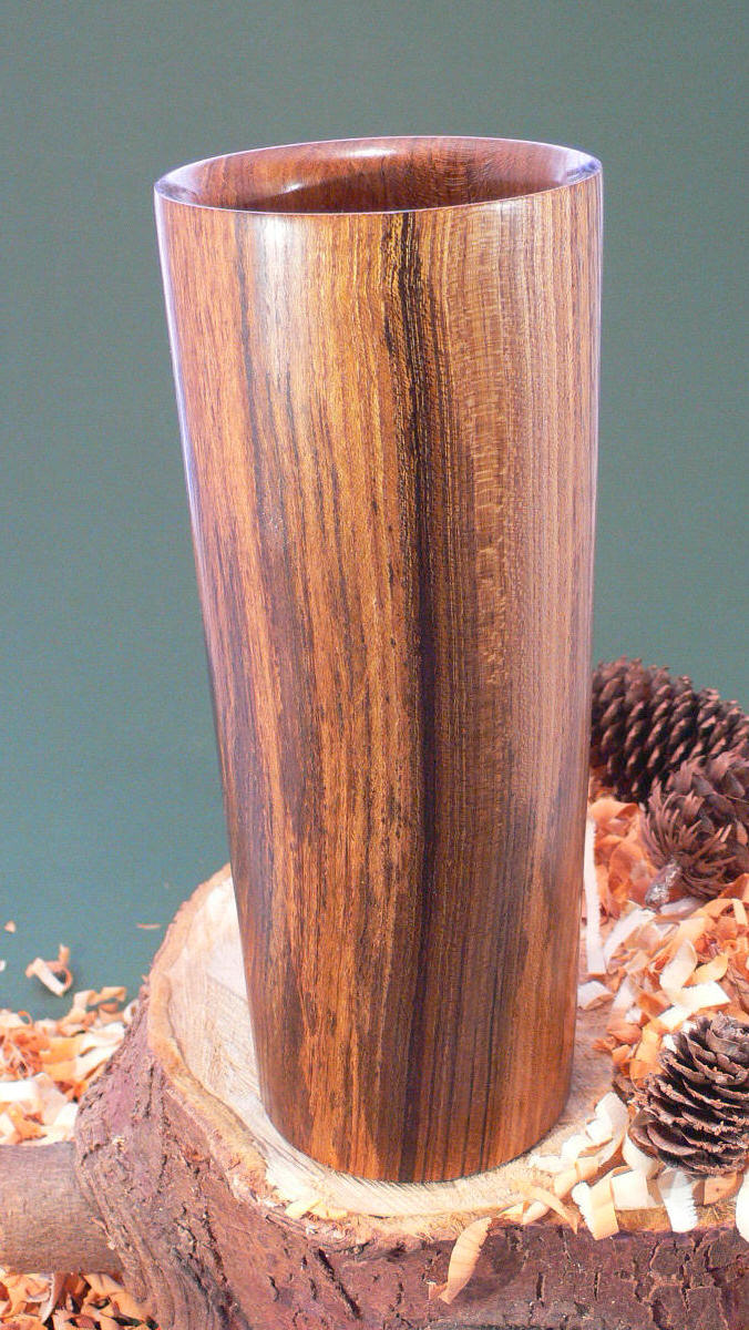 Wood art by Chris Rymer of Inside Out Wood Art made from - Laburnum