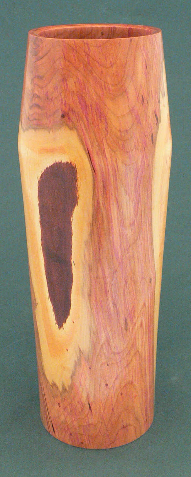 Wood art by Chris Rymer of Inside Out Wood Art made from - Plum