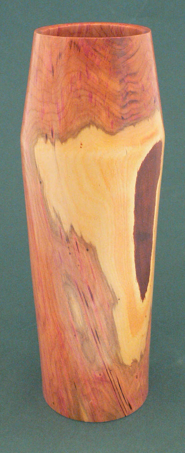 Wood art by Chris Rymer of Inside Out Wood Art made from - Plum