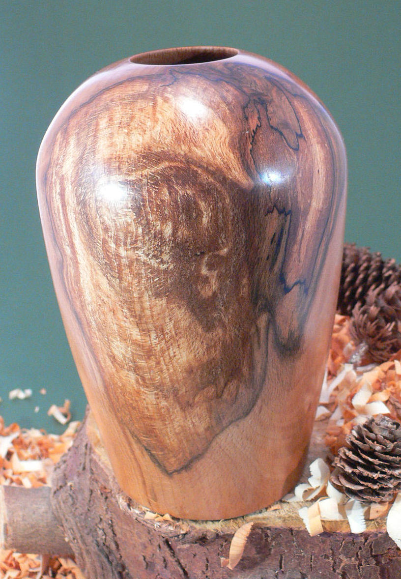 Wood art by Chris Rymer of Inside Out Wood Art made from - Beech