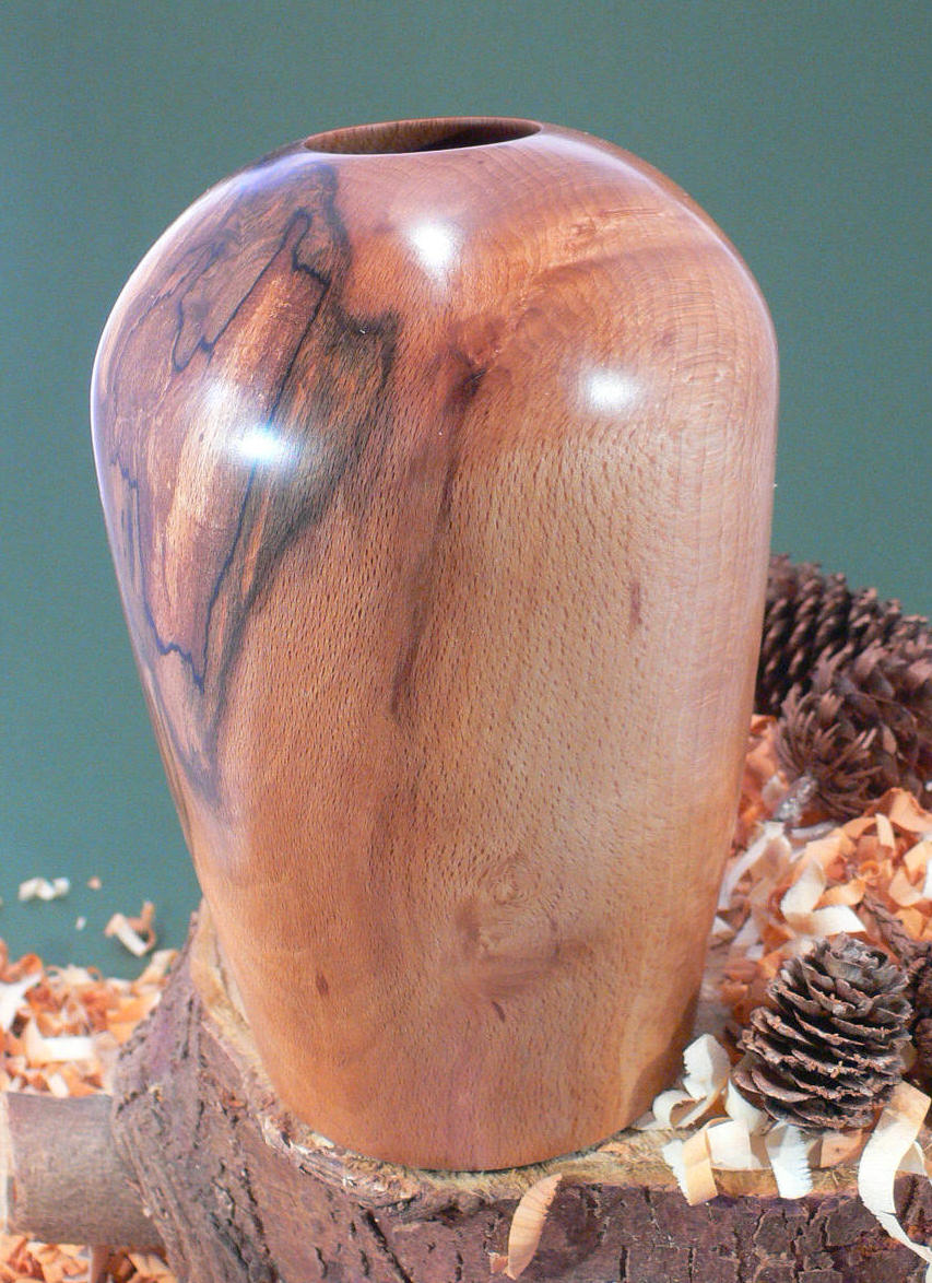 Wood art by Chris Rymer of Inside Out Wood Art made from - Beech