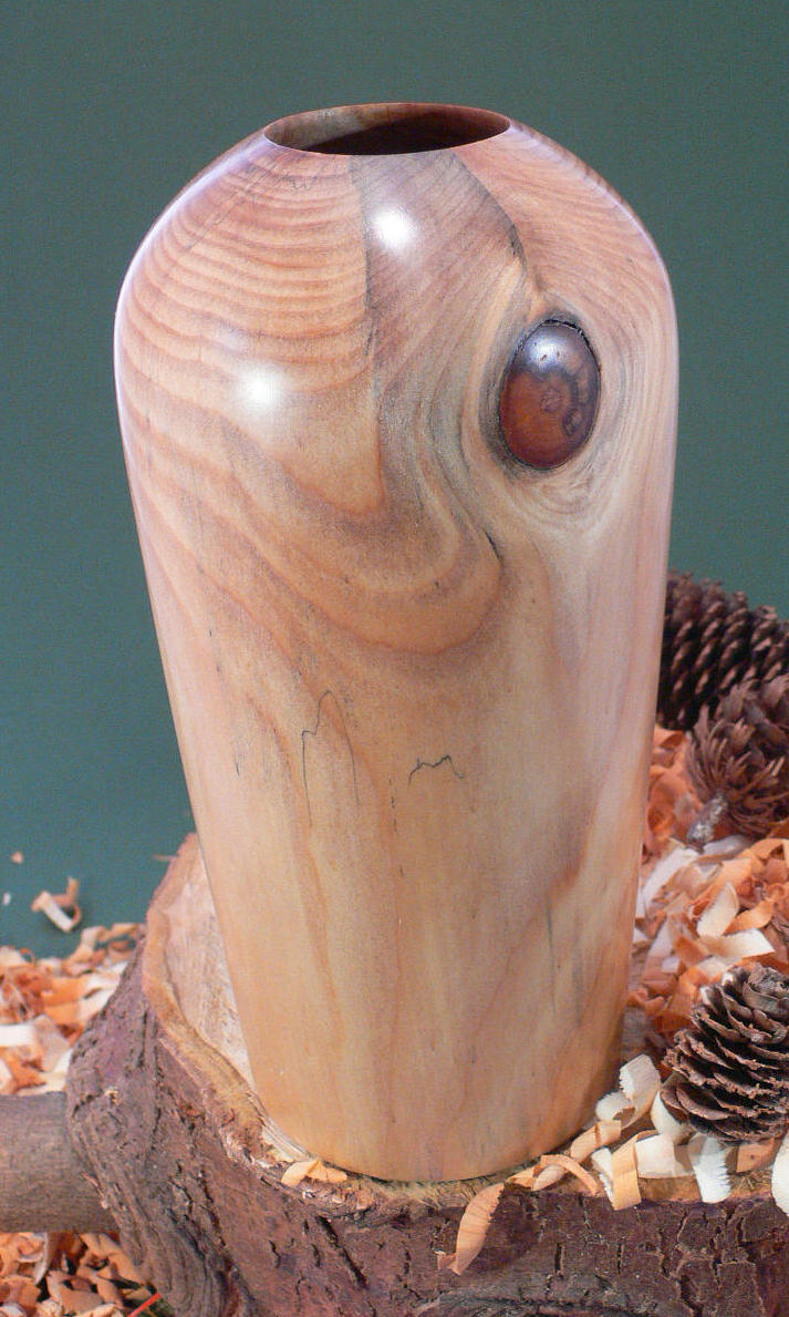 Wood art by Chris Rymer of Inside Out Wood Art made from - Monkey Puzzle