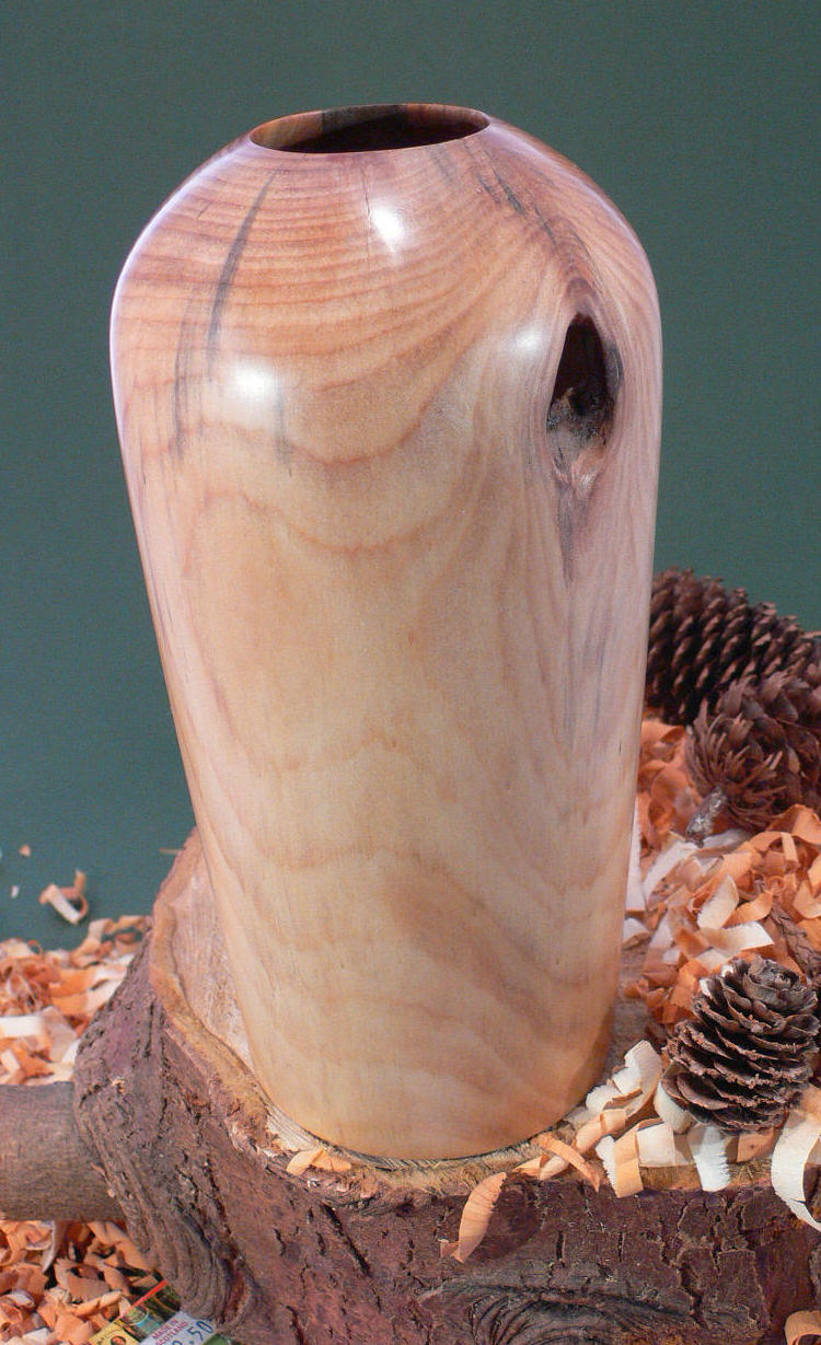 Wood art by Chris Rymer of Inside Out Wood Art made from - Monkey Puzzle