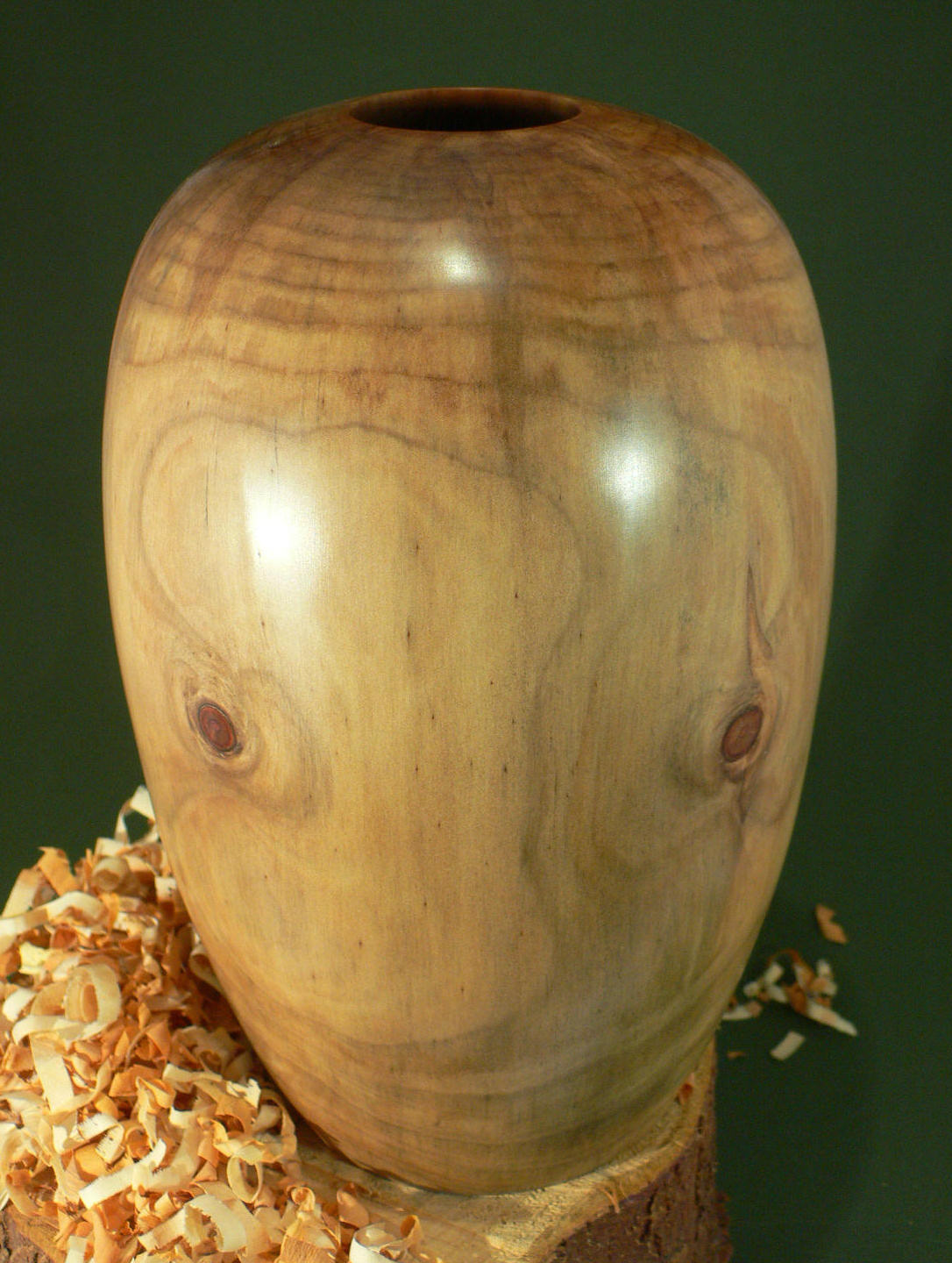 Wood art by Chris Rymer of Inside Out Wood Art made from - Monkey Puzzle