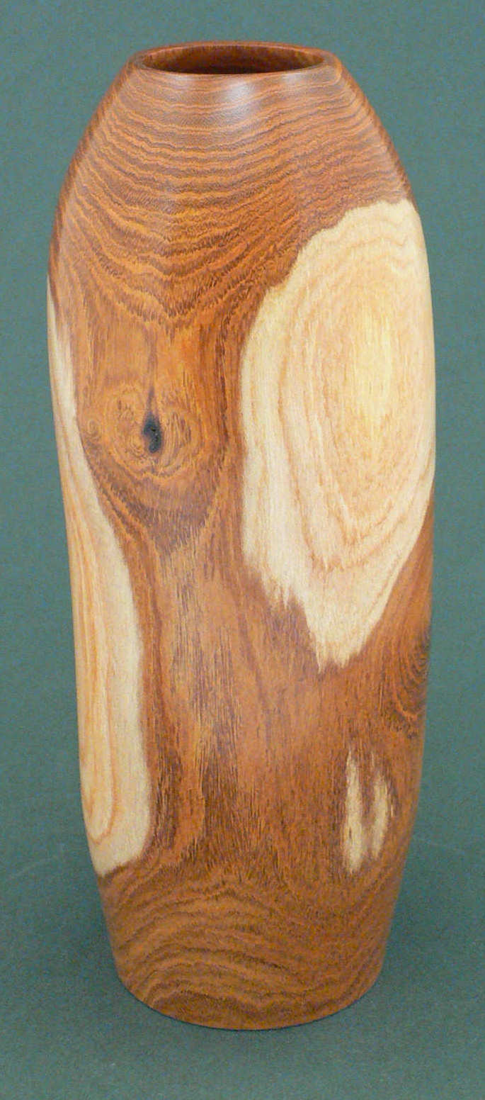 Wood art by Chris Rymer of Inside Out Wood Art made from - Laburnum