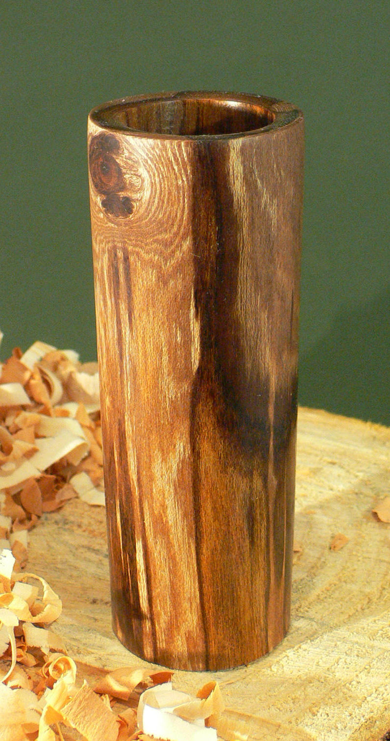 Wood art by Chris Rymer of Inside Out Wood Art made from - Laburnum