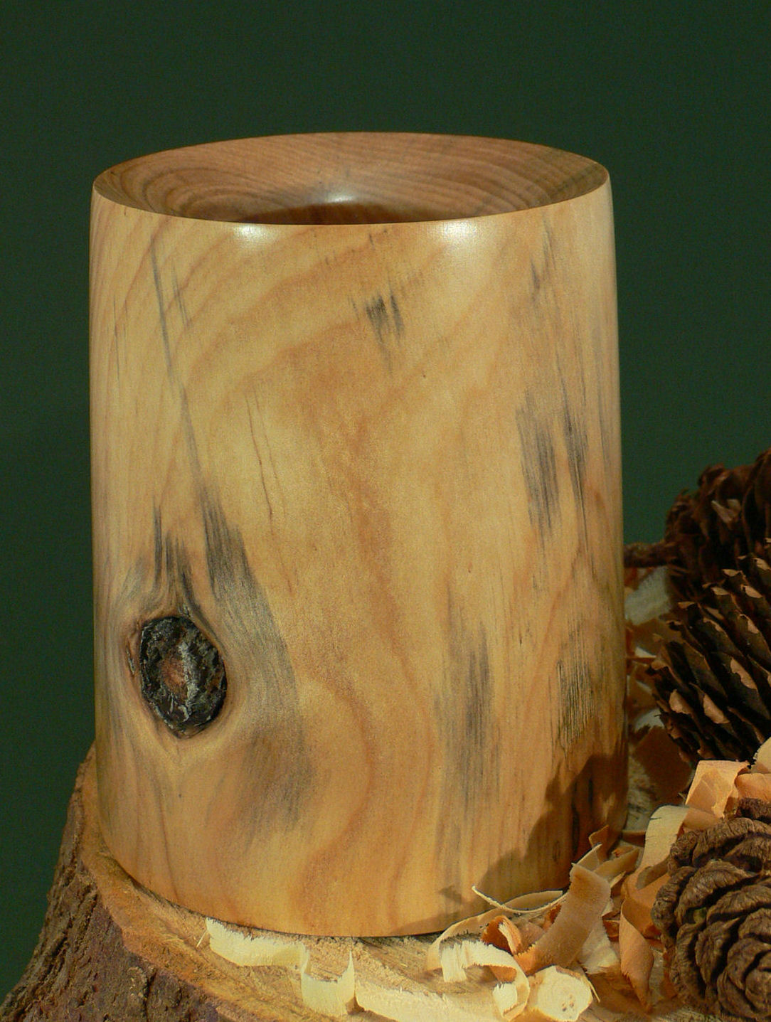 Wood art by Chris Rymer of Inside Out Wood Art made from - Monkey Puzzle
