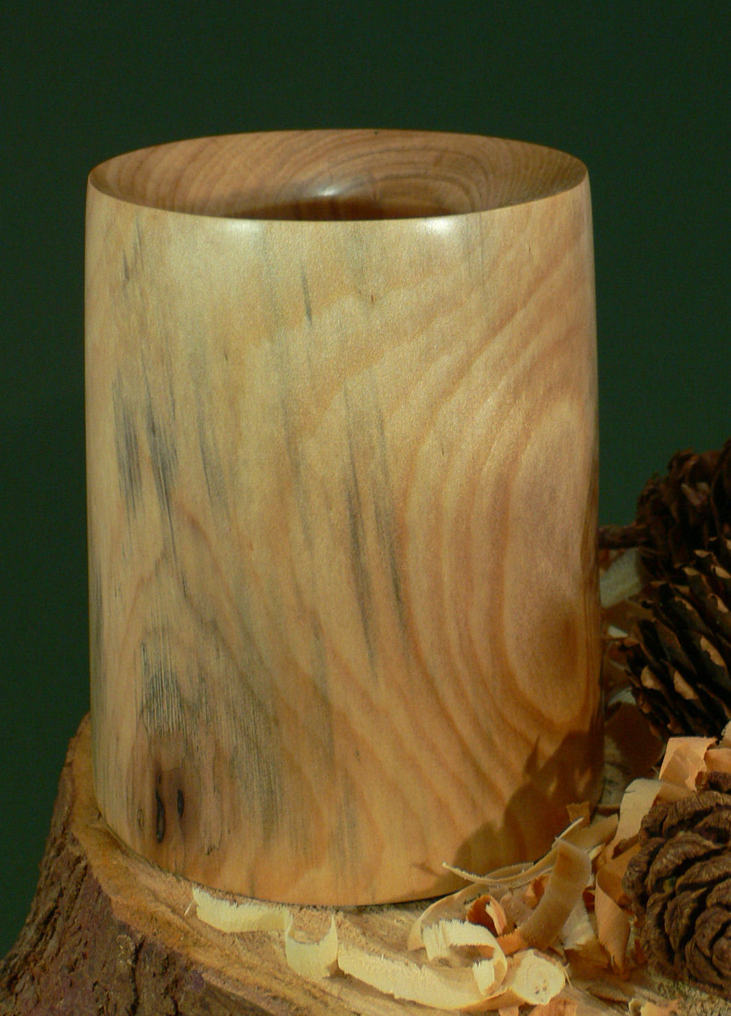 Wood art by Chris Rymer of Inside Out Wood Art made from - Monkey Puzzle
