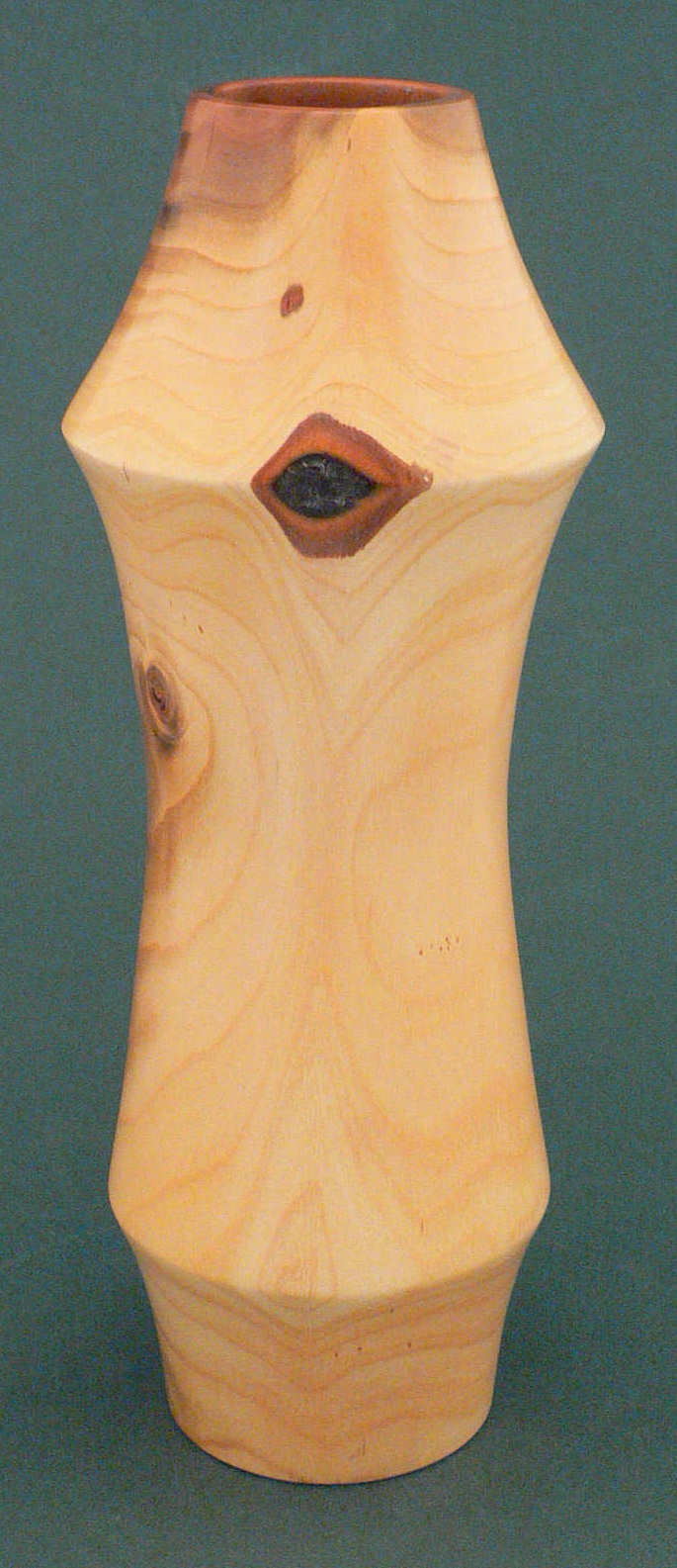 Wood art by Chris Rymer of Inside Out Wood Art made from - Cypress