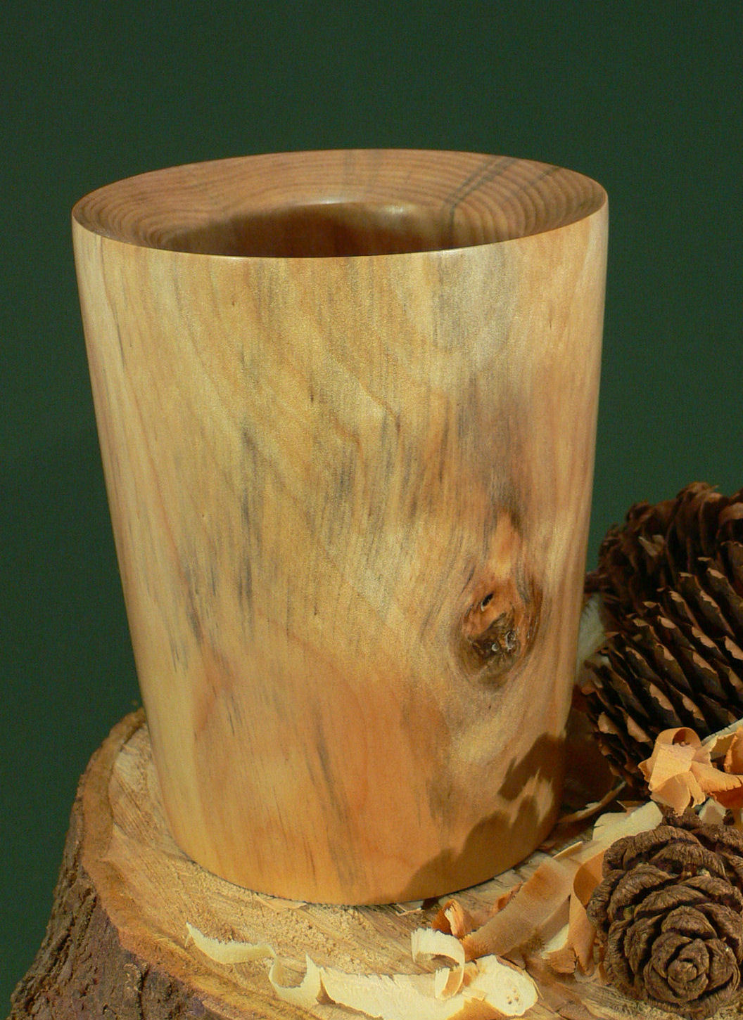 Wood art by Chris Rymer of Inside Out Wood Art made from - Monkey Puzzle