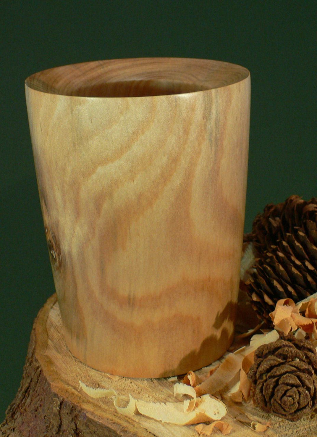 Wood art by Chris Rymer of Inside Out Wood Art made from - Monkey Puzzle