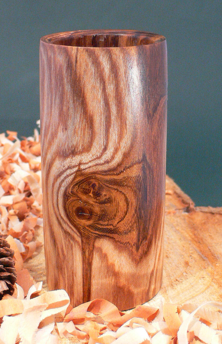 Wood art by Chris Rymer of Inside Out Wood Art made from - Laburnum