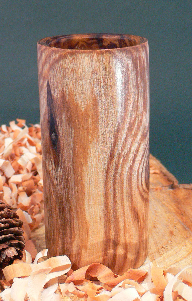 Wood art by Chris Rymer of Inside Out Wood Art made from - Laburnum