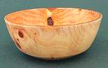 Wood art by Chris Rymer of Inside Out Wood Art made from - Cypress